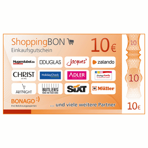 10 € ShoppingBON Österreich
