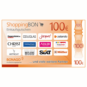 100 € ShoppingBON Österreich
